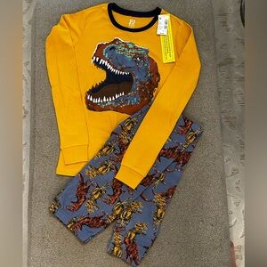 Children’s Place Dinosaur Pajama Set Size 14